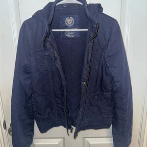 American Eagle Outfitters Navy Blue Jacket